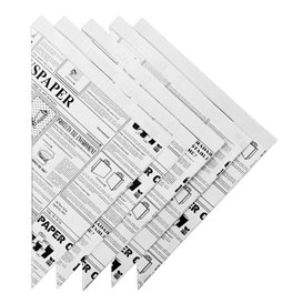 Paper Food Cone Grease-Proof "Times" 29,5cm 250g (100 Units)