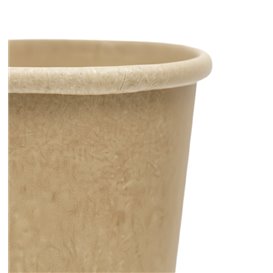 Paper Cup Kraft-Kraft 7Oz/210ml Ø7,0cm (50 Units)