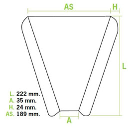 Corrugated Pizza Slice Box Kraft (500 Units)
