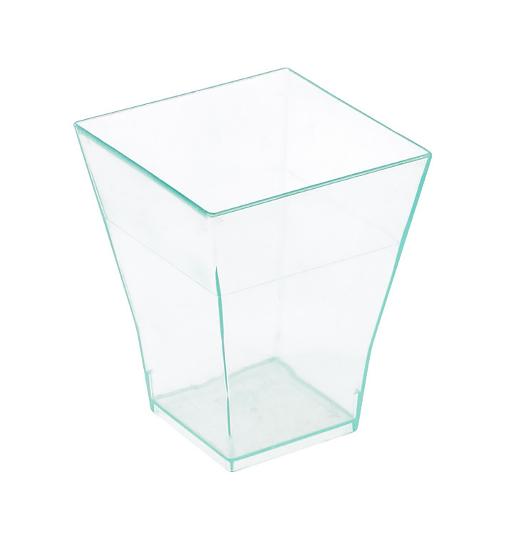 Plastic Tasting Cup PS "Bouquet" Water Green 4,5x5,5cm Plastic Tasting Cup PS "Bouquet" Water Green 4,5x5,5cm