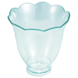 Plastic Tasting Cup PS "Pétalo" Water Green 6,2cm 70ml 