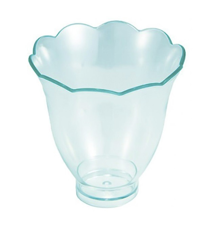 Plastic Tasting Cup PS "Pétalo" Water Green 6,2cm 70ml Plastic Tasting Cup PS "Pétalo" Water Green 6,2cm 70ml