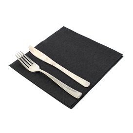 Airlaid Napkin Black 40x40cm 