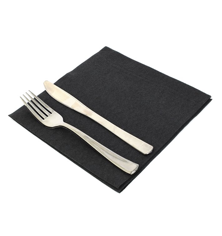Airlaid Napkin Black 40x40cm Airlaid Napkin Black 40x40cm