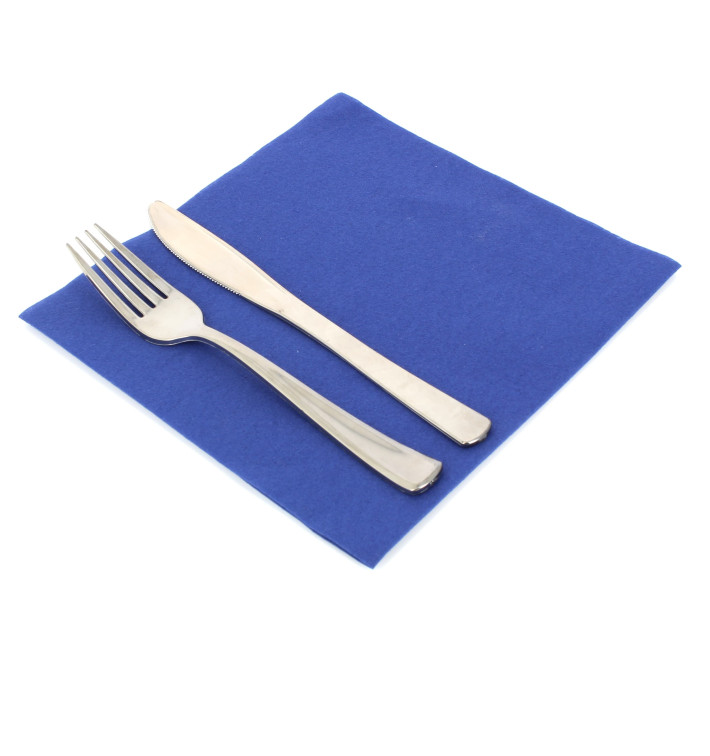 Airlaid Napkin Blue 40x40cm 