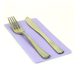 Paper Napkin Double Point Lilac 1/8 40x40cm