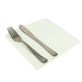 Paper Napkin Double Point White 40x40cm 