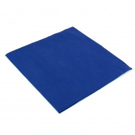 Paper Napkin Double Point Blue 40x40cm (1.200 Units)