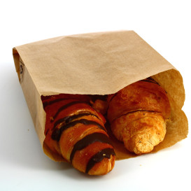 Paper Food Bag Kraft 12+6x20cm (250 Units)  