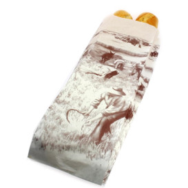 Paper Food Bag "Siega" 12+9x50cm (250 Units)  