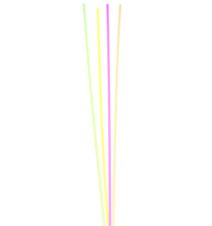 Plastic Straw Straight PS Ø0,8cm 70cm Plastic Straw Straight PS Ø0,8cm 70cm